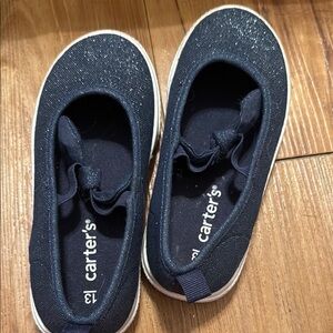 Carter's Navy Blue Sparkly Elegant Slip-On Design